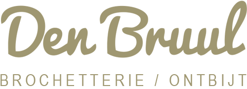 Brons logo Brochetterie / Ontbijt Bruul